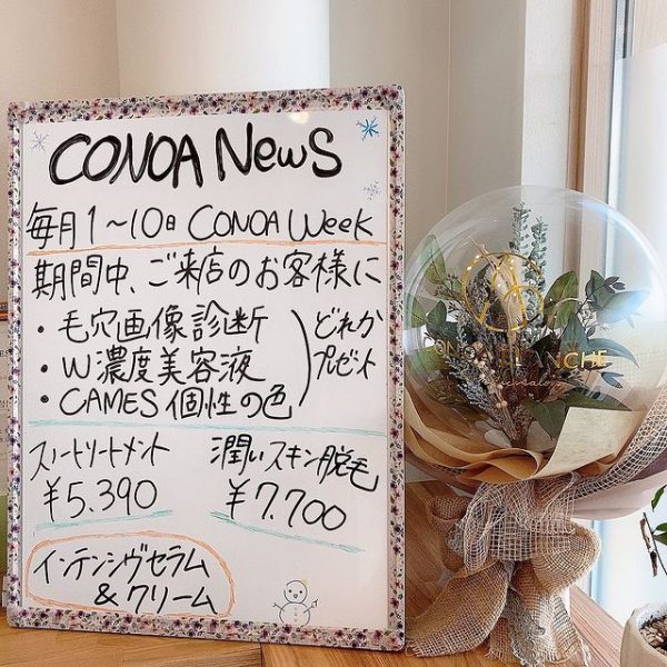 【CONOA Week】